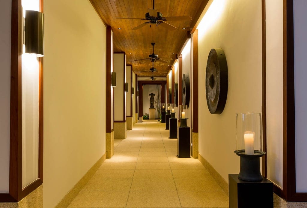 96 villa chanjar andara villa at night