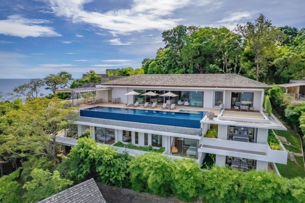 samara 7 villa front elevation view