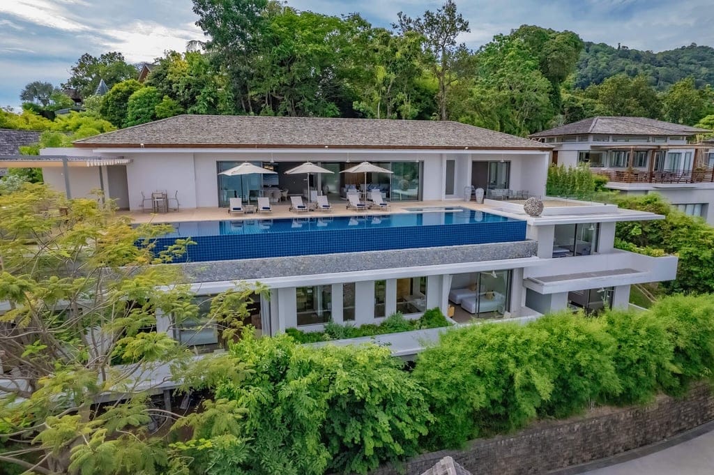 samsara 7 villa front elevation view