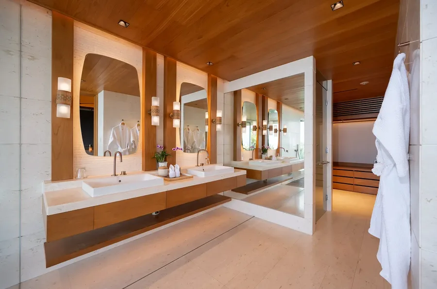 Bedroom 1 double vanity