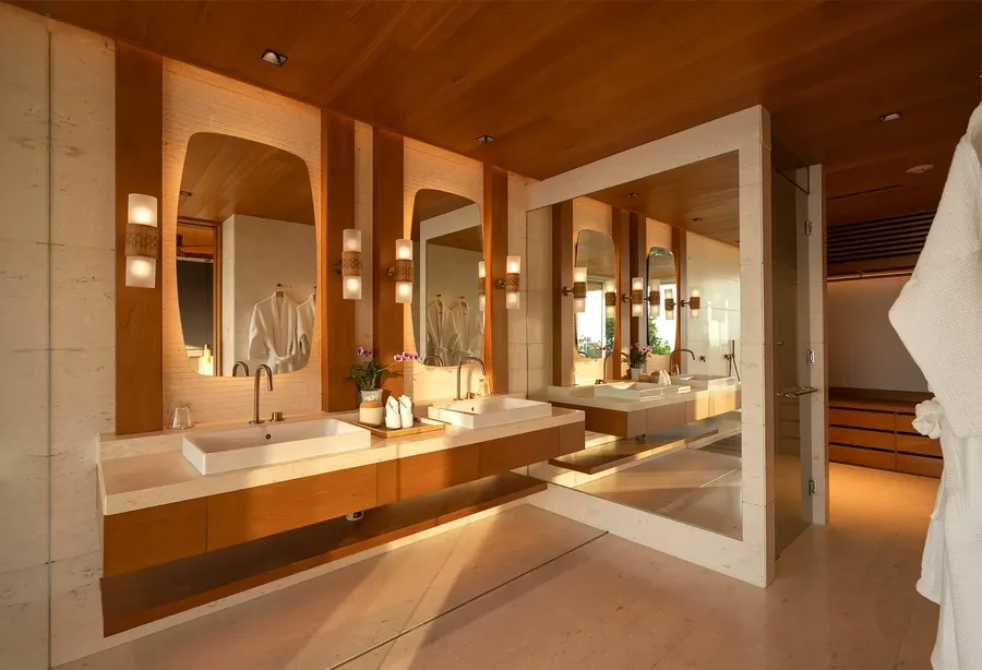 Bedroom 2 double vanity